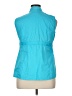 Cato Teal Sleeveless Button-Down Shirt Size XL - photo 2