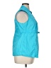 Cato Teal Sleeveless Button-Down Shirt Size XL - photo 4