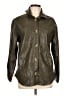 Stoosh 100% Polyurethane Green 3/4 Sleeve Top Size L - photo 1