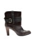 Nine West Brown Ankle Boots Size 9 1/2 - photo 1
