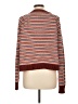 Madewell 100% Cotton Stripes Brown Pullover Sweater Size L - photo 2