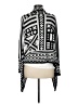 Say What? 100% Acrylic Black Cardigan Size M - photo 2