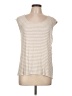 Rose + Olive Ivory Short Sleeve Top Size L - photo 1
