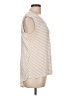 Rose + Olive Ivory Short Sleeve Top Size L - photo 4