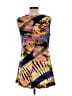 Unbranded Graphic Yellow Casual Dress Size L - photo 2
