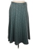Lapis Paisley Teal Casual Skirt Size L - photo 2