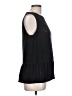 Three Dots Black Sleeveless Blouse Size L - photo 4