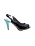 Jones Studio Color Block Teal Heels Size 8 1/2 - photo 1