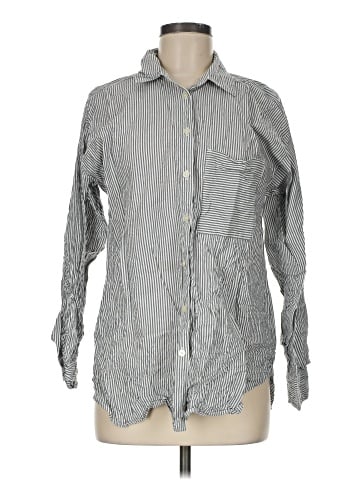 Ann Taylor LOFT Long Sleeve Button-Down Shirt (view 1)