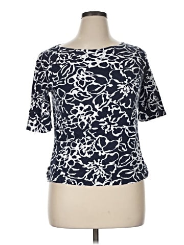 Jones New York Signature Short Sleeve T-Shirt (view 1)