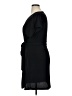 Nine West Solid Black Casual Dress Size XL - photo 5