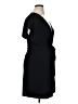 Nine West Solid Black Casual Dress Size XL - photo 4