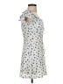 Cider Blue White Casual Dress Size XS - photo 4