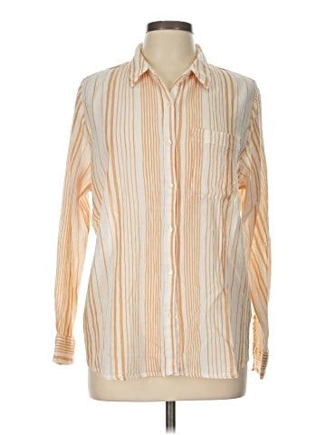 Sundance Long Sleeve Button-Down Shirt (view 1)