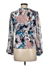 MSK Blue Long Sleeve Blouse Size M - photo 2