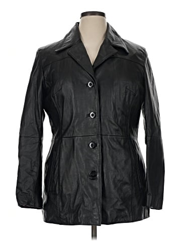 Wilsons Leather Raincoat (view 1)