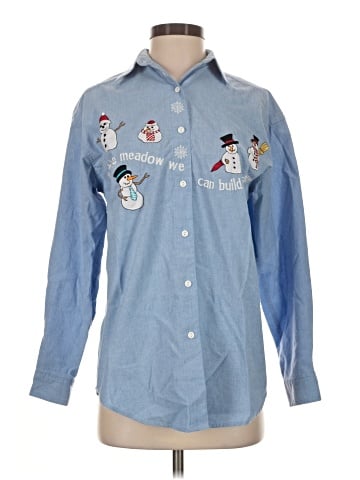 Falls Creek Long Sleeve Button-Down Shirt (view 1)