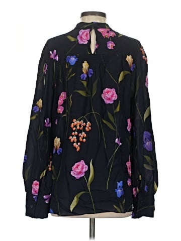 Elie Tahari Long Sleeve Blouse (view 2)