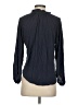 Democracy Black Long Sleeve Blouse Size S - photo 2