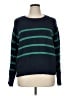 Gap 100% Cotton Stripes Blue Pullover Sweater Size XL - photo 1