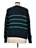 Gap 100% Cotton Stripes Blue Pullover Sweater Size XL - photo 2