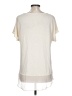 Studio Y Ivory Short Sleeve Blouse Size L - photo 2