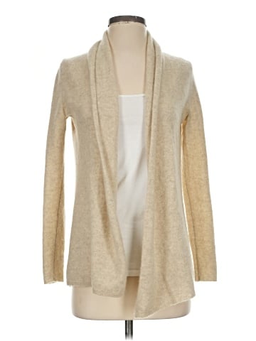 White + Warren Cashmere Cardigan (view 1)