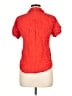 Sim & Sam 100% Rayon Polka Dots Red Short Sleeve Blouse Size L - photo 2