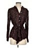 Saint + Sofia Black Long Sleeve Blouse Size 4 - photo 1