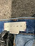 Hatch Hearts Blue Denim Shorts Size 30 waist - photo 3