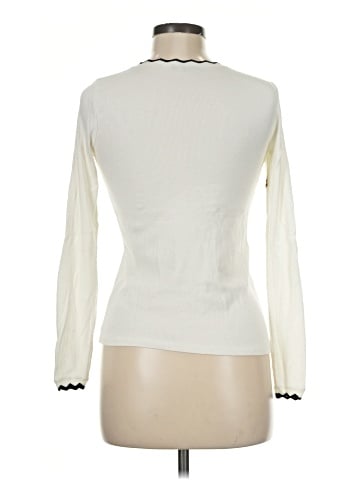 Zara W&B Collection Long Sleeve Top (view 2)