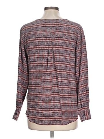 Graham & Spencer Long Sleeve Silk Top (view 2)