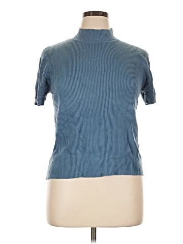 Sag Harbor Short Sleeve Turtleneck (view 1)