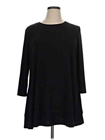 I.C. By Connie K 3/4 Sleeve Top (view 1)