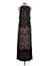 Soma Animal Print Black Cocktail Dress Size L - photo 2