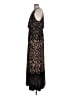 Soma Animal Print Black Cocktail Dress Size L - photo 5
