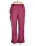 Lands' End 100% Polyester Solid Burgundy Casual Pants Size M (tall) - photo 1