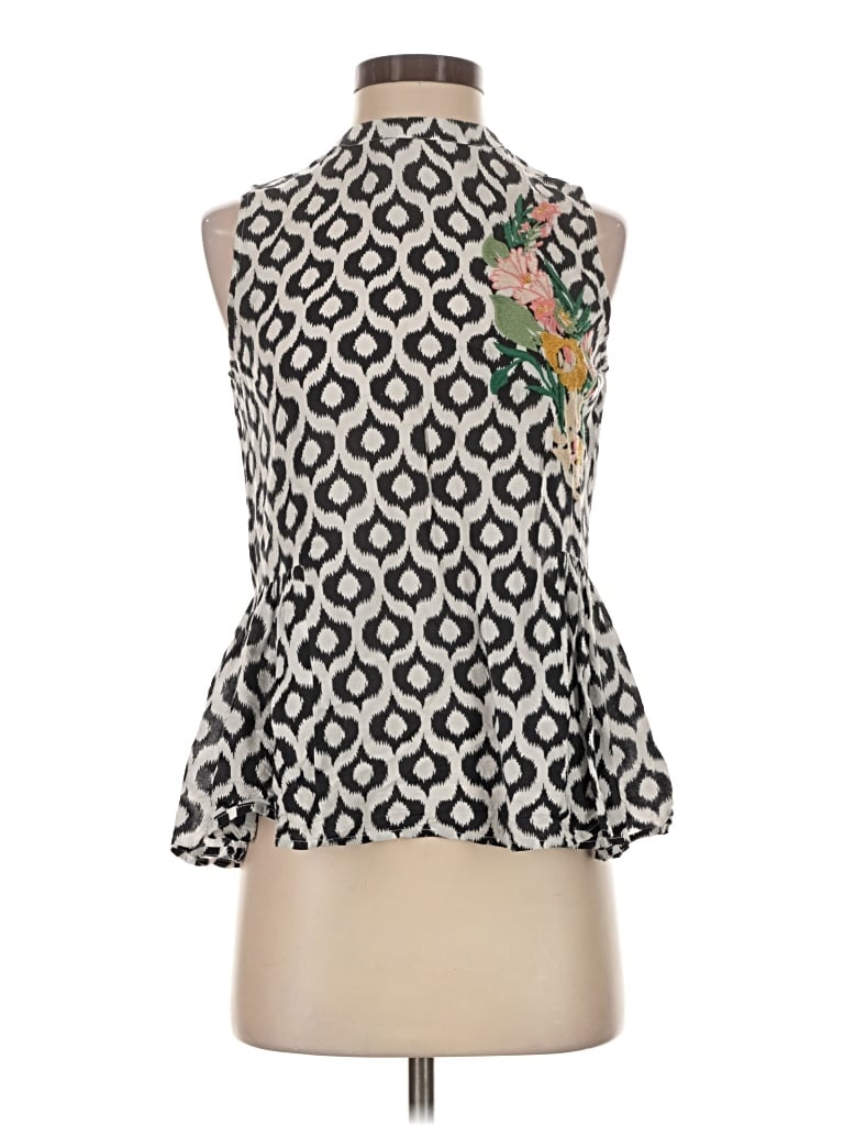Pre-owned Thml Sleeveless Top Black Mock Neckline Tops