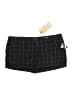 Op 100% Cotton Plaid Black Shorts Size 15 - photo 1
