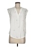Joules Graphic Animal Print White Sleeveless Blouse Size 8 - photo 1