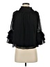 Coco Bianco 100% Polyester Black 3/4 Sleeve Blouse Size S - photo 1