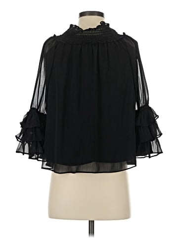 Coco Bianco 3/4 Sleeve Blouse (view 2)