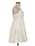 Shein 100% Polyester Solid Ivory Casual Dress Size 4 - photo 4