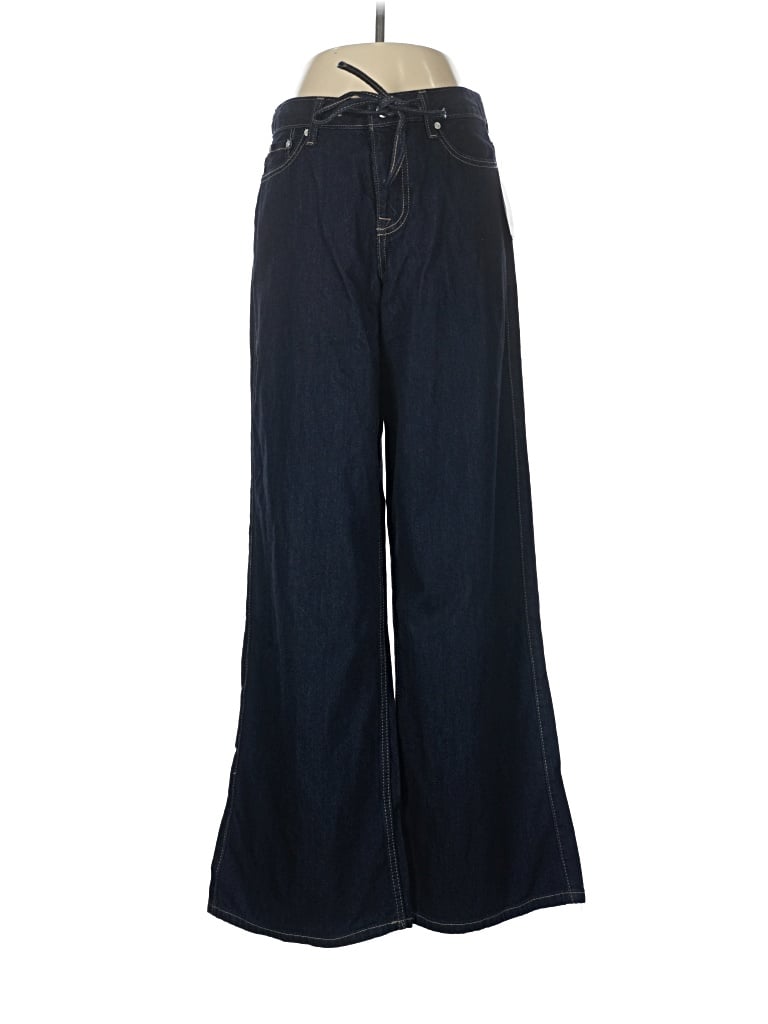 Pre-owned Scoop Jeans In Blue