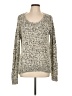 i Jeans by Buffalo 100% Polyester Tweed Ivory Pullover Sweater Size L - photo 1