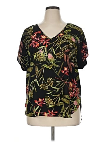 Philosophy Republic Clothing Short Sleeve Blouse (view 1)