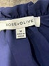 Rose + Olive 100% Polyester Blue Long Sleeve Blouse Size M - photo 7