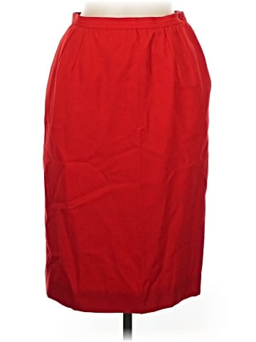 Valentino Miss V Wool Skirt (view 1)