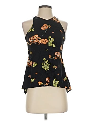 A.L.C. Sleeveless Silk Top (view 1)