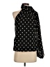 MNG 100% Polyester Black 3/4 Sleeve Blouse Size 6 - photo 1